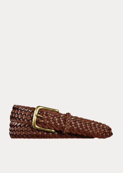 Men's Ralph Lauren Sportsman Braided Belt | 597283CZB